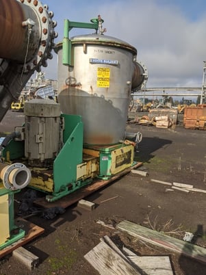 Voith #35VS, pressure screen with .010"wedge wire basket & multifoil rotor, 150 HP - Image 6