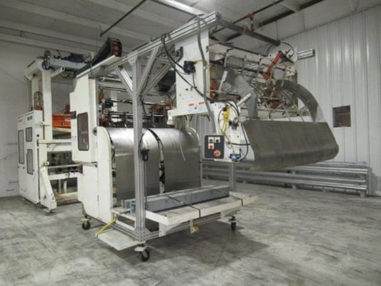 30 Ton, Brown #T354V, inline vertical trim press, 13.5" stroke, 20" x 61" platen, 145 SPM - Image 1