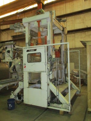 30 Ton, Brown #T354V, inline vertical trim press, 13.5" stroke, 20" x 61" platen, 145 SPM - Image 2