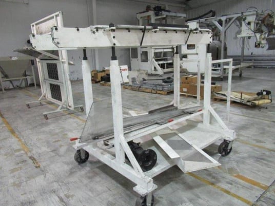 30 Ton, Brown #T354V, inline vertical trim press, 13.5" stroke, 20" x 61" platen, 145 SPM - Image 6