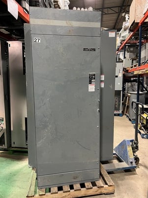 Square D, Mdl. 6, 15 section 1200 amp horiz, 300 amp vert, 600V., 60 Hz main PK 1000 50KA ,45 KVA 600/120/208 - Image 7