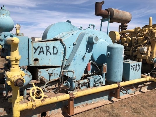 Weatherford #MP-10, triplex pump - Image 1