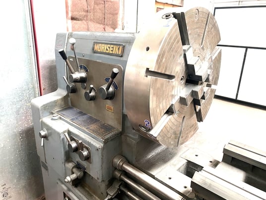 20" x 60" Mori Seiki #MR-1500G, toolroom lathe, 4-jaw 18" chuck, steady & follow rest - Image 2