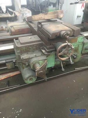 32" x 96" American #25 Pacemaker lathe, 20" swing over cross slide, 4-jaw 24" chuck, 30 HP, #58992 - Image 4