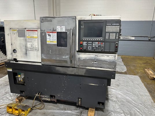 Okuma #Genos-L400, 20.4" swing, 10" chuck, 2.6" bar, 15.3" diameter, 19.6" length, OSP-P300L-R, chip - Image 6