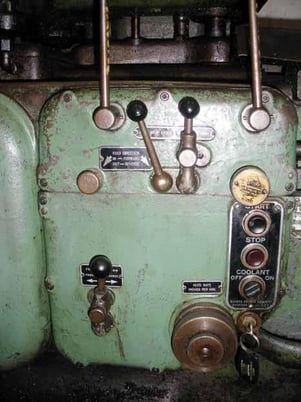 Barber-Colman #14-15, gear hobber, single thread index, integral hydralics, 1949 - Image 2