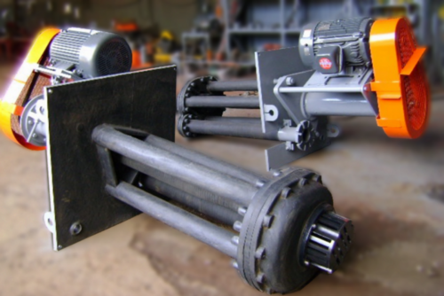 Galigher Style Series 5000, vertical slurry sump pump, natural rubber wear parts, heavy duty bearing - Image 1
