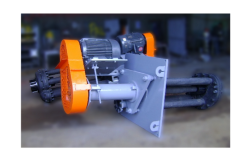 Galigher Style Series 5000, vertical slurry sump pump, natural rubber wear parts, heavy duty bearing - Image 3