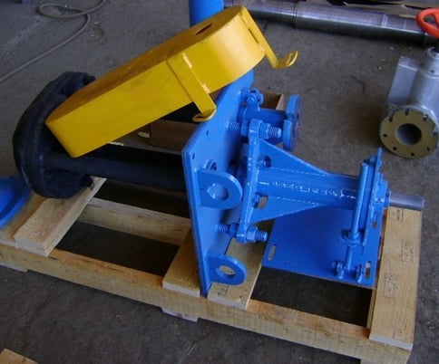 Galigher Style Series 5000, vertical slurry sump pump, natural rubber wear parts, heavy duty bearing - Image 5