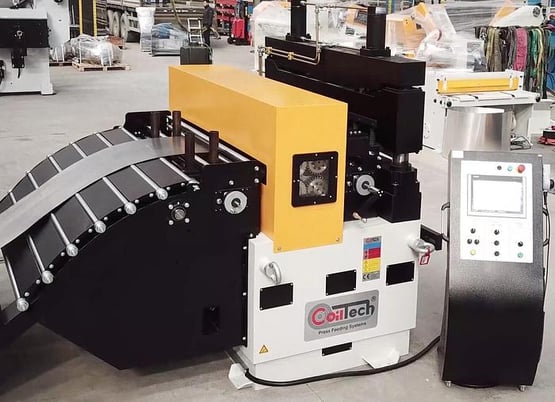 63" x .236" CoilTech #CMSS-KR125D-1600, Servo Feeder, 40000 lb. capacity, new 2023 - Image 1