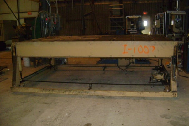 Shop Made Hydraulic Drive Die Table - Image 4