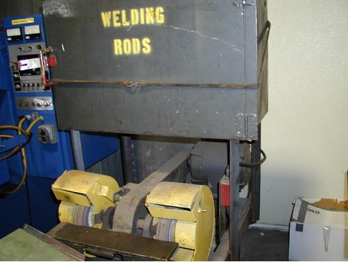 8" Home Made, wheel grinder, double end - Image 1