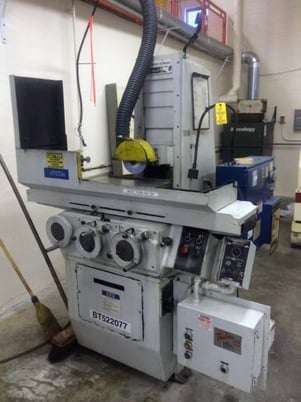 8" x 18" Brown & Sharpe #818, Surface Grinder, 7" x 1-1/4" x 1/2" wheel, 2 HP, S/N 523-8186-8208 - Image 1
