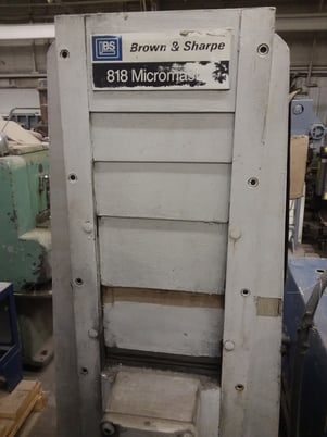 8" x 18" Brown & Sharpe #818, Surface Grinder, 7" x 1-1/4" x 1/2" wheel, 2 HP, S/N 523-8186-8208 - Image 6