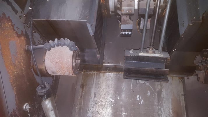 Emco #Emcoturn-465, CNC Lathe, 2.5" bar, 63" turning diameter, 7.4" turning length, S/N 94-4 V1,1995 - Image 9