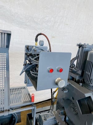 3" Eisele #VMS-II-PV, cold circular saw, automatic feed, 9.44" blade diameter, 1998 - Image 6