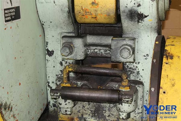 Hilles & Jones #2, bar & billet shear, 10 HP, 8" blade length, 10" btwn housing, #62794 - Image 3