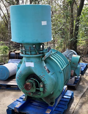 3500 scfm @ 12 psi, Hoffman Gardner Denver #741, centrifugal blower, 6 stage - Image 2