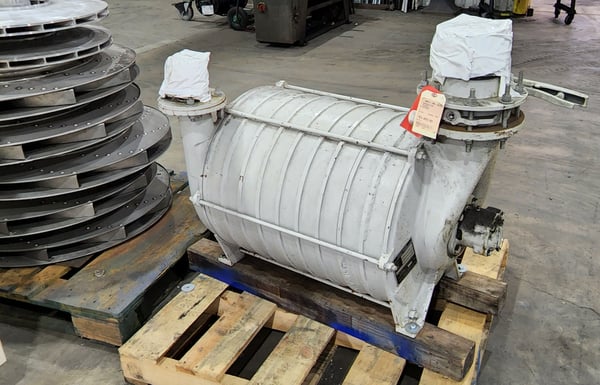 800 scfm @ 6 psi, Hoffman Gardner Denver #4100, centrifugal blower, 10 stage - Image 1