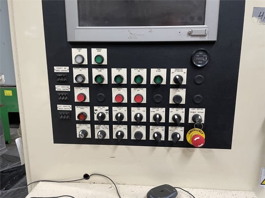 30 Ton, Brown #T-354V, vertical trim press, 54" sheet, 20" x 61" platen, 100 SPM, TCS Control, 2011, #18796A - Image 3