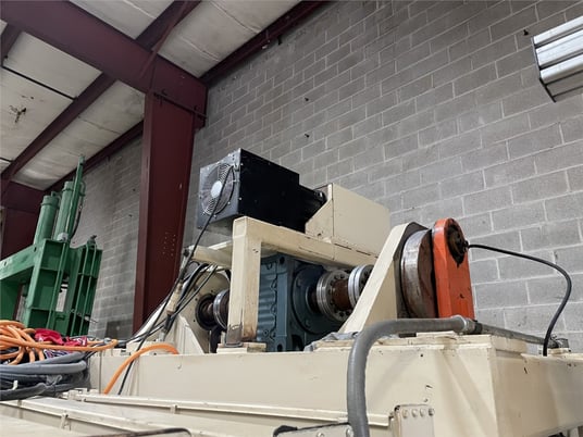 30 Ton, Brown #T-354V, vertical trim press, 54" sheet, 20" x 61" platen, 100 SPM, TCS Control, 2011, #18796A - Image 9