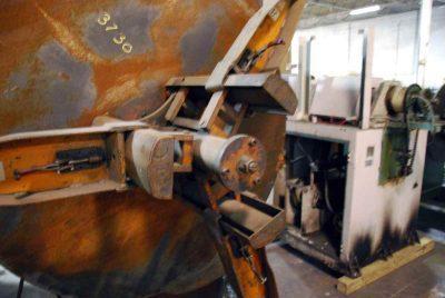 4000 lb. Dallas #7141, pull off coil reel, 18" width, 60" outside dimensions, 16"-21" ID, 3-leaf-mandrel - Image 2