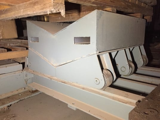 25000 lb. Yoder, coil reel w/ coil car, 69" width, 88" outside dimension - Image 3