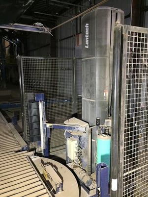 Lantech #Q-1000 Auto stretch wrapper, 45 loads per hour, 230 V., S/N QA002394,2000 - Image 4