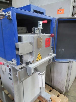 4" Scheer #SGS-50-EL, strand pelletizer, sound enclosed chamber, serial #10040017,2013 - Image 5