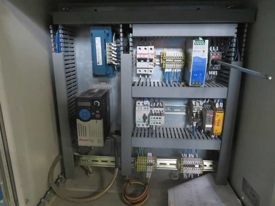 4" Scheer #SGS-50-EL, strand pelletizer, sound enclosed chamber, serial #10040017,2013 - Image 7