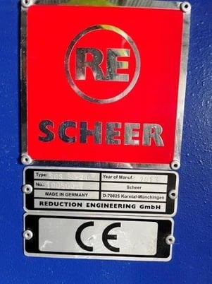 4" Scheer #SGS-50-EL, strand pelletizer, sound enclosed chamber, serial #10040017,2013 - Image 8