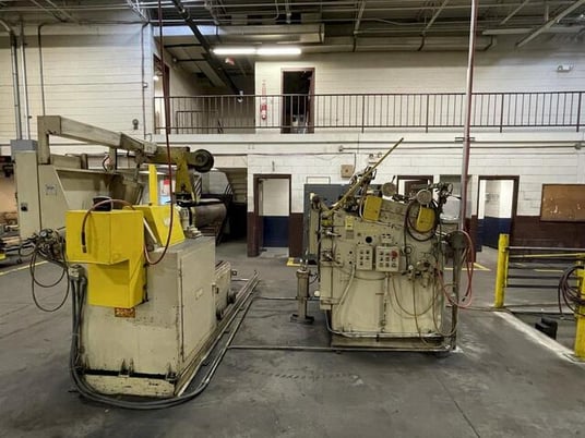 10000 Lb. Rowe #10040-DSJ / C3-40, conventional coil feed line, 40" width x .110" stock, 60" outside - Image 4