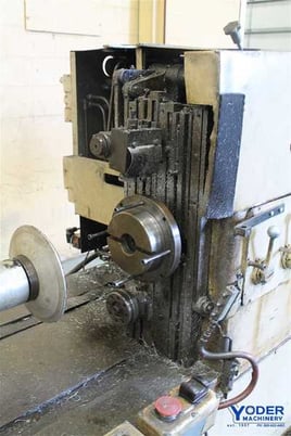 30" x 36" West Bend #AS & Bead, automatic spin & bead forming lathe, automatic cycle hydraulic, #61519 - Image 2