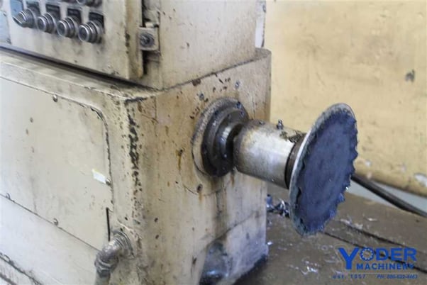 30" x 36" West Bend #AS & Bead, automatic spin & bead forming lathe, automatic cycle hydraulic, #61519 - Image 5