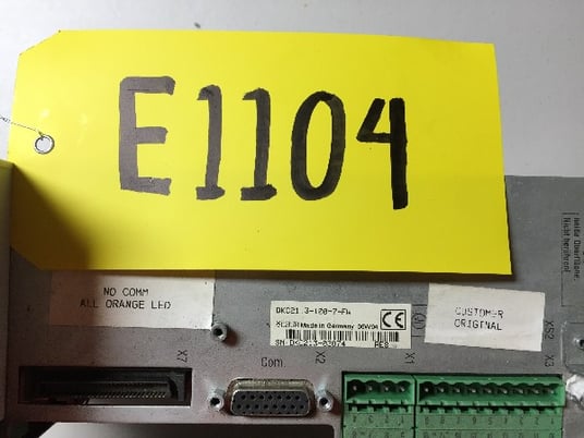 Indramat, DKC21.3-100-7-FW, Ecodrive Servo Controller - Image 2