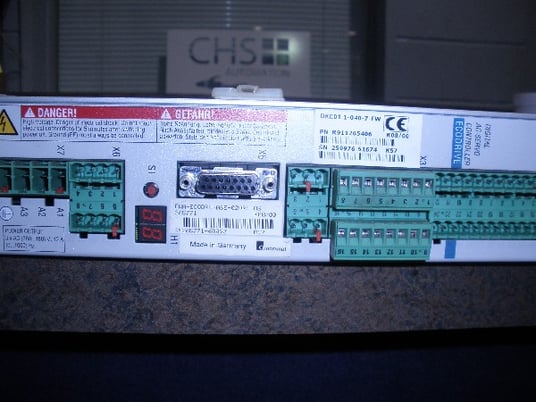 Indramat, DKC01.1-040-7-FW, Ecodrive Servo Controller - Image 2