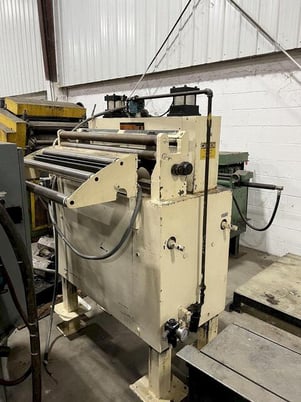 30" x .078" CWP #SMX-30, servo roll feed, 2.75" roll diameter, cascade entry stock support rolls - Image 1