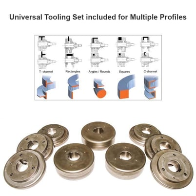 2" x 2" x 1/4" Ercolina #CE40MR3, Angle Roll, 10 RPM, 40mm shaft diameter - Image 4