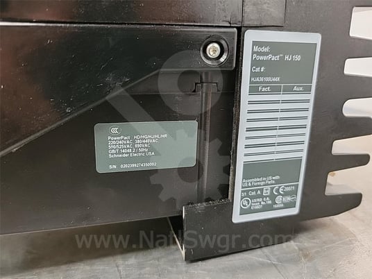 Square D Powerpact Hja I-line Mccb Micrologic 6.2 A Lsig, 100 Amps Ampacity - Image 6