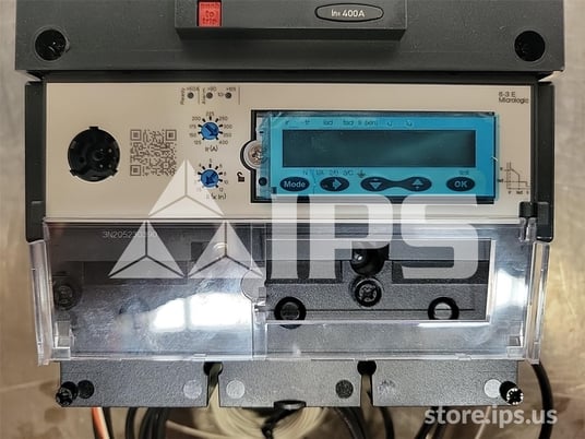 Square D Lja Powerpact L-frame Mccb Unused Surplus 120 Volts AC Shunt Trip, Micrologic 6.3 E Lsig, 400 Amps - Image 3