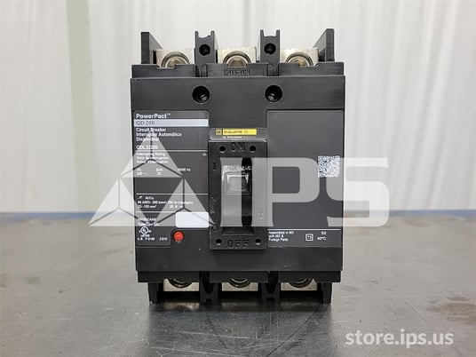 Square D Qdl Powerpact Mccb Unused Surplus 200 Amps Thermal Magnetic Trip - Image 1