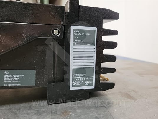 Square D Jja Powerpact J-frame Mccb Unused Surplus Micrologic 6.2 A Lsig, 250 Amps Ampacity - Image 6