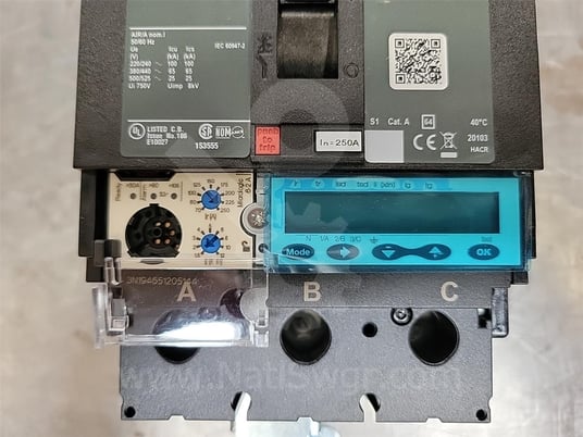 Square D Jja Powerpact J-frame Mccb Unused Surplus Micrologic 6.2 A Lsig, 250 Amps Ampacity - Image 7