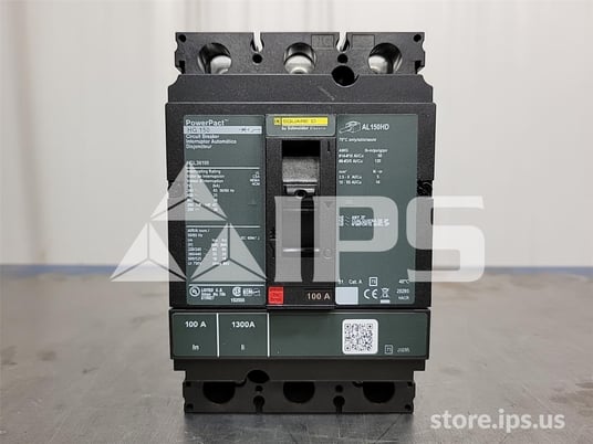 Square D Hgl Powerpact Mccb Unused Surplus 100 Amps Thermal Magnetic Trip - Image 1