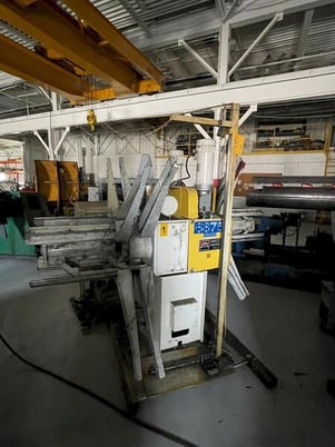 6000 lb. Mecon #D60M24H, double end motorized coil reel, 24" width - Image 3