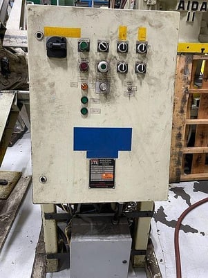 6000 lb. Mecon #D60M24H, double end motorized coil reel, 24" width - Image 4