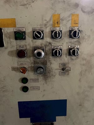 6000 lb. Mecon #D60M24H, double end motorized coil reel, 24" width - Image 8