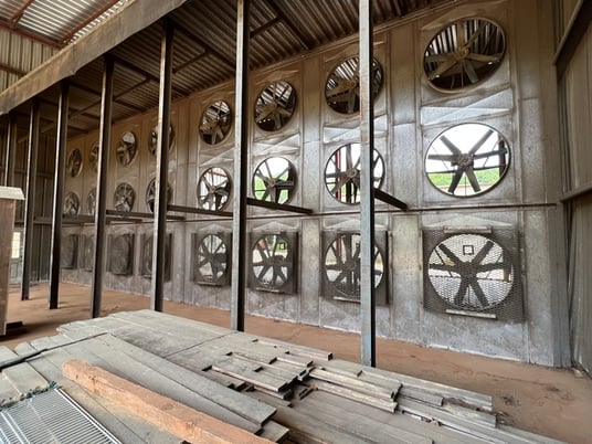 SII Lumber Drying Fan Shed - Image 3