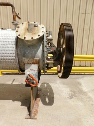 Strong Scott #SJS, Solidaire dryer/crystalizer, 36-20 size, 150 psig jacket, 50 HP, 120 RPM, cover plate is - Image 2