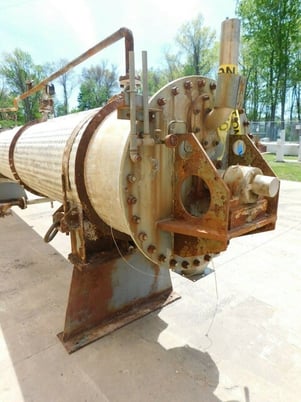 Strong Scott #SJS, Solidaire dryer/crystalizer, 36-20 size, 150 psig jacket, 50 HP, 120 RPM, cover plate is - Image 6